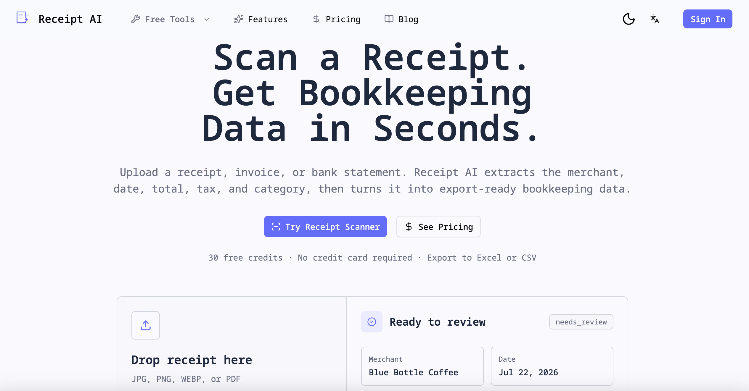 Receipt AI