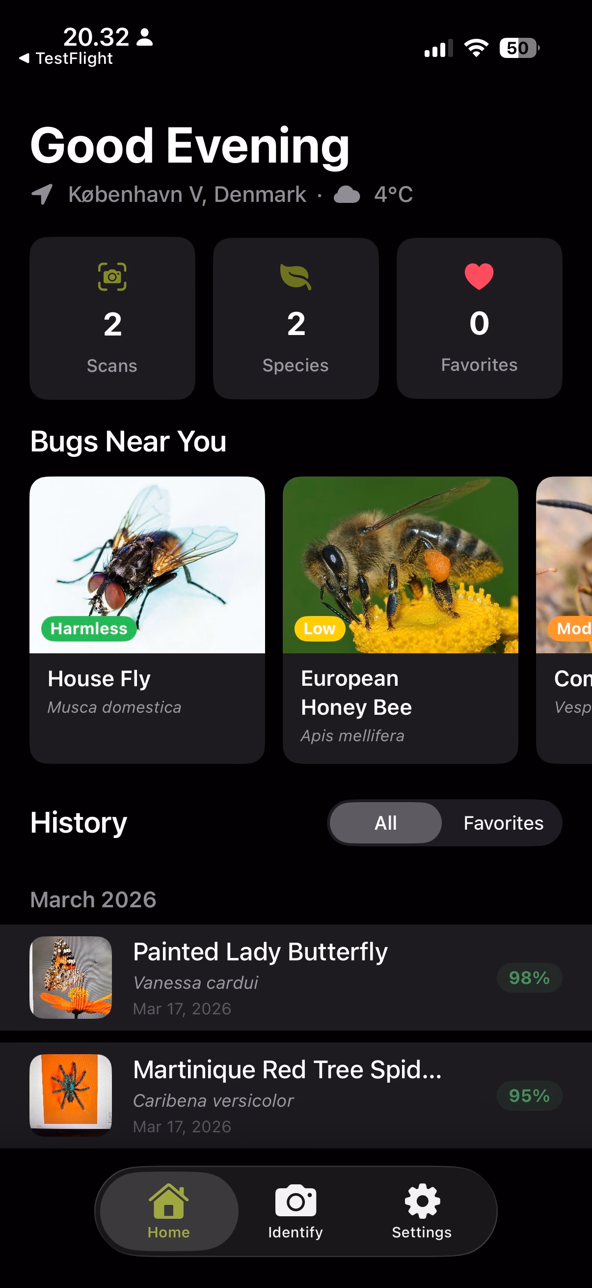 Bug Identifier